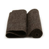 Heather Chocolate Wool Roll