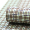 Glitter Plaid - Brown