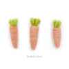 Felt Carrots Bubble Gum(Mini)