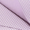 Lilac White Polka Dot Felt