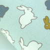 Rabbits on Blue