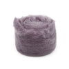 Carded Wool - Eggplant