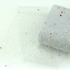 Silver Confetti Tulle