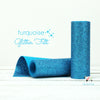 Turquoise Glitter Felt