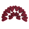 Felt Hearts - Sangria