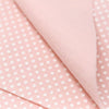 Baby Pink White Polka Dot Felt