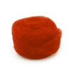 Carded Wool - Dark Coral