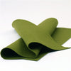 Olive Wool Felt Sheet