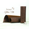 Brown Glitter Felt