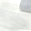 Small Iridescent Star Tulle - Gray