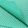 Aquamarine White Polka Dot Felt