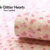 Pink Glitter Hearts