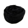 Carded Wool - Black