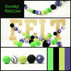 Felt Balls MIX -  Spooky Goblins