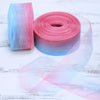 Sheer Baby Blue Ribbon