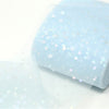 Small Iridescent Star Tulle - Light Blue