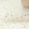 Peach Gold Star Tulle