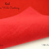 Fine Wale Corduroy - Red