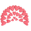 Felt Hearts - Pink Coral
