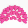 Felt Hearts - Sassy Pink
