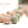 Felt Balls -  Pink Stone