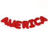 AMERICA Felt Letters