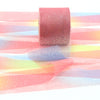 Rainbow Pink Glitter Tulle
