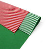 Christmas Stripes Printed Felt