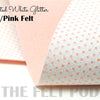 Perforated White - Pink