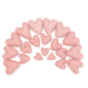 Felt Hearts - Cotton Candy
