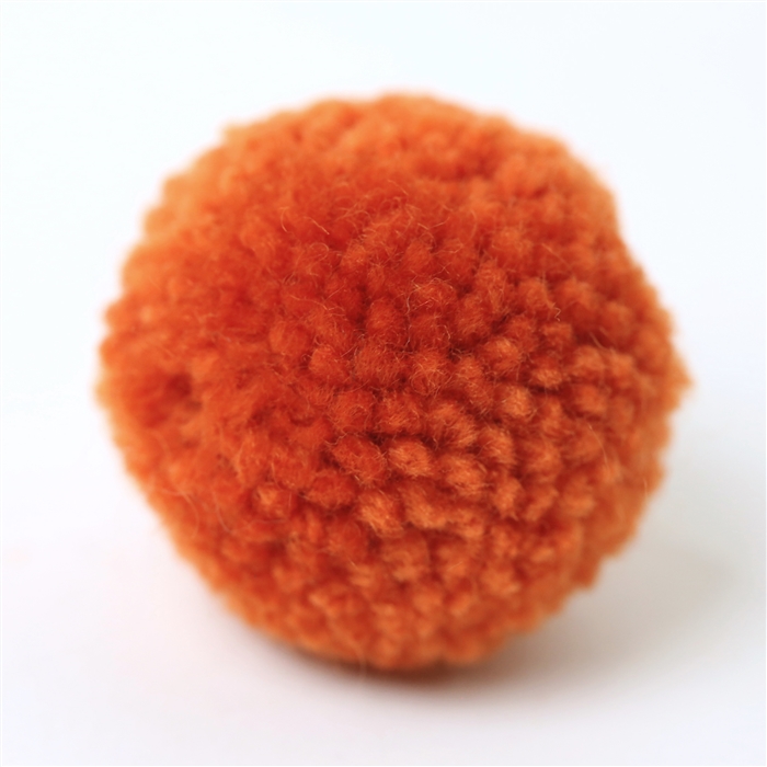 Wool Pom Pom Garland, Pink/Yellow/Orange Mix - Midori Retail
